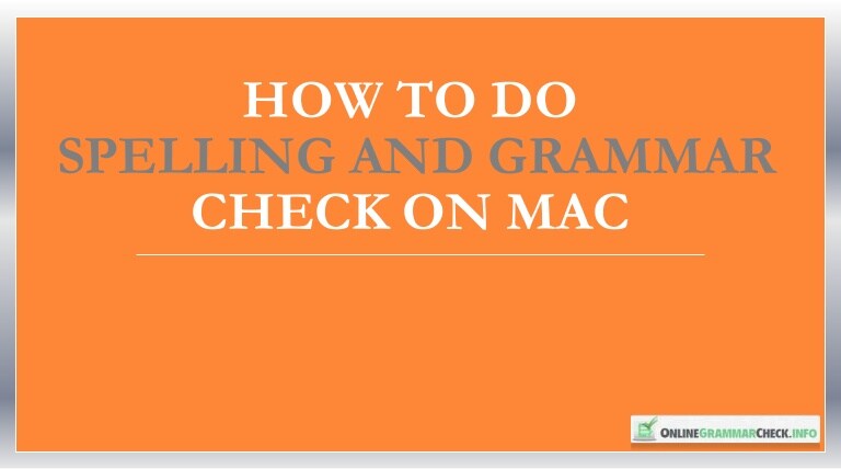 grammar check for word mac